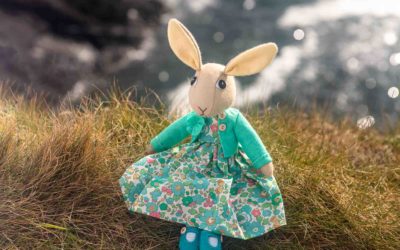 Tabitha – a rabbit doll sewing pattern with removable clothes