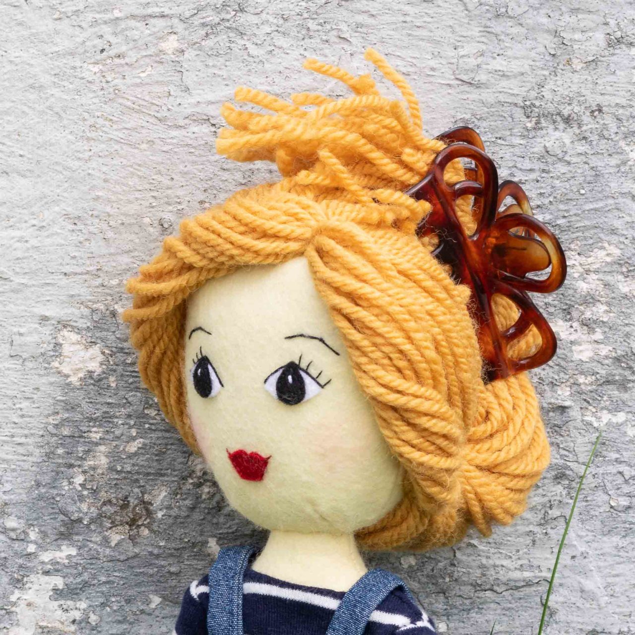 How To Make A Tilly Doll With Yarn Hair Tilly And Puffin