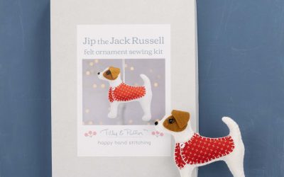 Jack Russell and Dachshund sewing kits