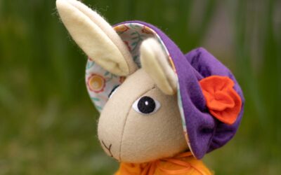 Make an Easter Bonnet and Basket for Tabitha Rabbit!