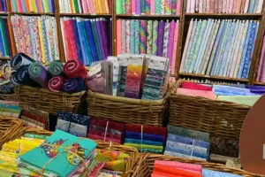 colourful quilting fabrics